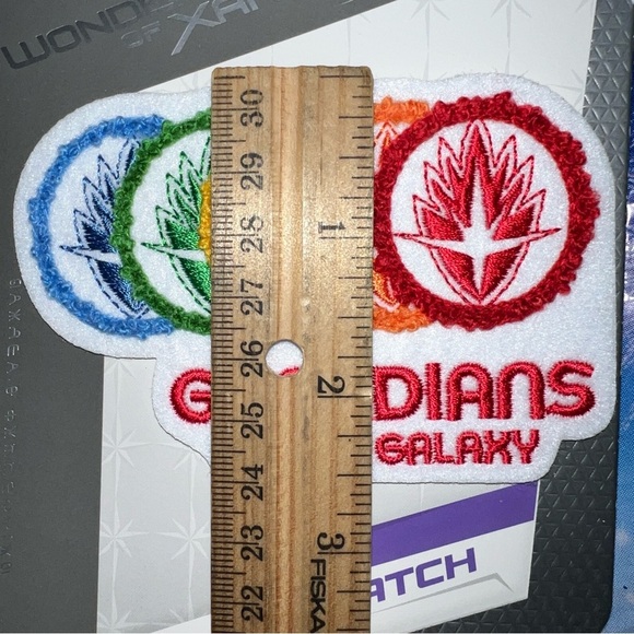 2022 Disney Parks Epcot Guardians Of The Galaxy Cosmic Rewind Logo Patch New - Picture 4 of 4